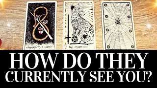 PICK A CARD 👀❤️ HOW DO THEY CURRENTLY SEE YOU? 🔮 WHAT THEY TRULY THINK OF YOU? ❤️ 👀 Tarot Reading 🔮