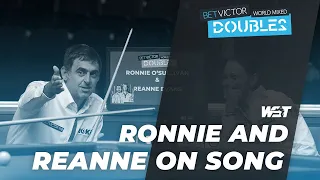 O'Sullivan & Evans Are Enjoying Playing Together! | 2022 BetVictor World Mixed Doubles