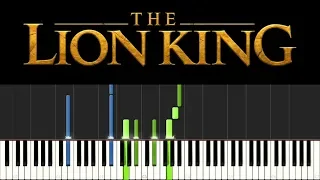 The Lion King - Piano Medley (Tutorial + sheets)