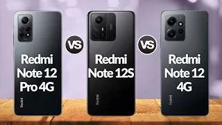 Redmi Note 12 Vs Redmi Note 12s Vs Redmi Note 12 Pro | @Eficientechs 👈👀