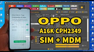 OPPO A16K CPH2349 SIM + MDM