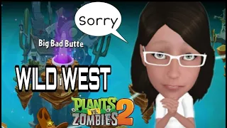 Big Bad Butte Endless Zone of WILD WEST WORLD ADVENTURE PVZ 2 -Plants Vs. Zombies 2 / Ephen Game On