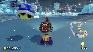 Mario Kart 8 Deluxe   Leaf Cup Dry Bowser Gameplay