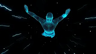 VJ LOOPS - Space Swim | For RAVES or Dance Floors | Footage animation #SHORTS