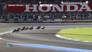 2014 ARRC Thailand: Underbone 130cc Race 1 (Full)