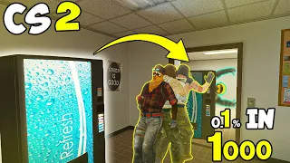 0.1% in 1000 FUNNY BUGS MOMENTS in CS2 - CS 2 FUNNY MOMENTS #14