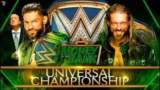 WWE Money In The Bank 2021 Roman Reigns (c) vs Edge Full Match