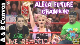 Alexa Bliss Gifts Charlotte Flair Her Very Own Doll - LIVE REACTION | Monday Night Raw 9/13/21