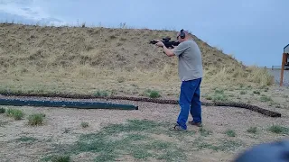 Shooting the PSA JAKL 5.56 SBR with the suppressor plug, but no suppressor on all 4 gas settings