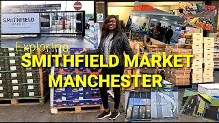 Exploring Manchester SmithField Market l  A Break From Healthy Cooking l Best Food Market in UK