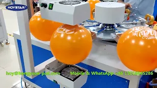 Automatic Balloon Screen Printing Machine Globos Impreso Maquina Latex Balloon Printer