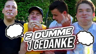 ZWEI DUMME EIN GEDANKE #11 (MIT GEWITTER IM KOPF)