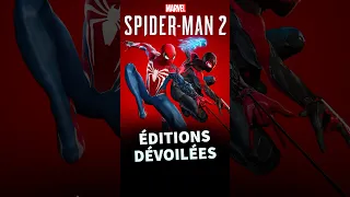 Éditions de #SpiderMan 2 #PS5 dévoilées ... #Shorts #Playstation #Marvel