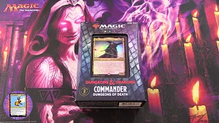 MTG D&D Commander Deck: Dungeons of Death Unboxed