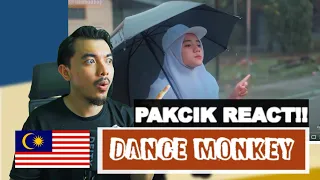 [MALAYSIA HONEST REACT] Dance Monkey Putih Abu Abu Cover