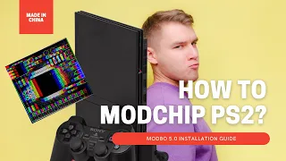 HOW TO MODCHIP PS2? MOD CHIP MODBO 5.0 INSTALLATION GUIDE. PLAYSTATION 2 SLIM