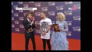 Красная дорожка премии Ru Tv / Егор Крид (23.05.2015)