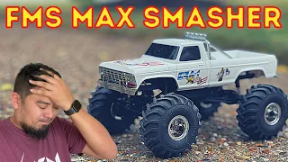 I MESSED UP THIS NEW RC CAR RELEASE BIG TIME | FMS Max Smasher