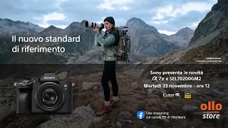 Sony A7 IV e 70-200 GM 2 - Presentazione in Live!