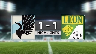 HIGHLIGHTS: Minnesota United vs. Club Leon | July 18, 2015