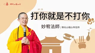 你為什麼打我？｜佛光山福山寺住持妙宥法師開示｜15打你就是不打你