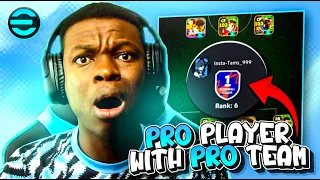 I PLAYED A PRO PLAYER  A PRO TEAM🥲 eFOOTBALL 2024