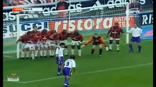 Milan vs  Fiorentina FULL MATCH (Serie A 1998-1999)