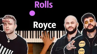 Джиган, Тимати, Егор Крид - Rolls Royce ● караоке | PIANO_KARAOKE ● ᴴᴰ + НОТЫ & MIDI