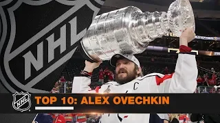 Top 10 Alex Ovechkin from 2017-18