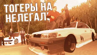 ТОГЕРЫ СОРВАЛИ НЕЛЕГАЛ | FURIOUS STARS НА НЕЛЕГАЛЕ | MTA DRIFT PARADISE