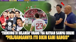 Trending DiBelanda, Perjuangan Nathan Buat Kami Nangis! Reaksi HARU Orang Tuanya Bawa INDO SEMIFINAL