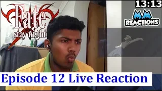 Saber vs Rider Finale?!?!?! - Fate Stay Night Episode 12 Reaction