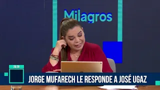 Milagros Leiva Entrevista - ABR 18 - 2/3 - JORGE MUFARECH LE RESPONDE A JOSÉ UGAZ | Willax