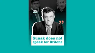"Rishi Sunak does not speak for the British people"