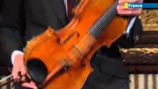 World's most expensive viola: rare Stradivari instrument goes on show ahead of June auction