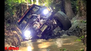 SUPER SWAMPER BOGGERS WET DREAM, TOYOTA 4x4 into CLAY-TRAIL #toyota #4x4offroad #pnw