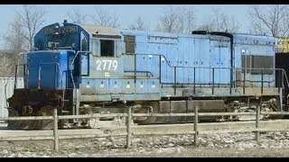 Ex- Lehigh Valley / Conrail U23B UBoat at Work