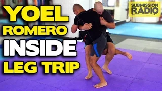 How to do a Yoel Romero Inside Leg Trip Takedown | MMA Wrestling Combat Sambo