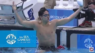 Swimming Men's 100m Freestyle Final (Day 2) | 28th SEA Games Singapore 2015