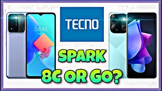 Tecno Spark 8C vs Tecno Spark Go 2023 | Specification | Comparison | Features | Price
