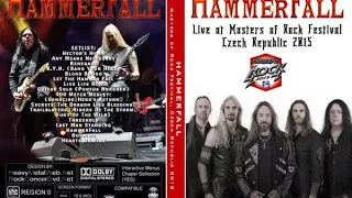HammerFall -  Hearts On Fire Live At Masters Of Rock 2015 ( With Lyrics)