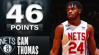 Cam Thomas GOES OFF For 46 Points In Brooklyn! | April 9, 2023