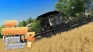 Farming Simulator 19 ч42 - Большой чёрный на НАШЕМ поле