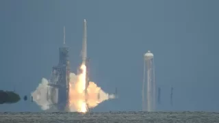 CHL's Launch & LANDING- SpaceX Falcon 9 (8/14/2017)
