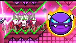 (LAST 2.11 DEMON) BasedZmeN By Alkali & AlasstorGD EASY DEMON WITH COIN GEOMETRY DASH 2.11