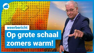 Weerbericht: veel zon en warm