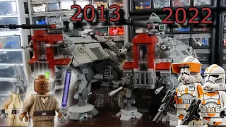 Lego At-Te Comparison! (2013, 2022)