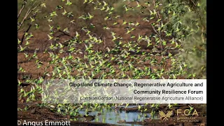 Lorraine Gordon - Gippsland Climate Change, Regenerative Agriculture and Community Resilience Forum