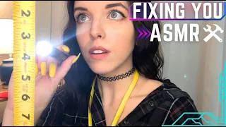 ASMR Fixing You 💻 | Soft Spoken Roleplay, Measuring You, Layered Sounds, Malfunction 🛠