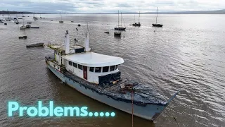 BIG Problems & Our Mistakes On Our Big Boat Restoration! Ep 168 #boatrestoration